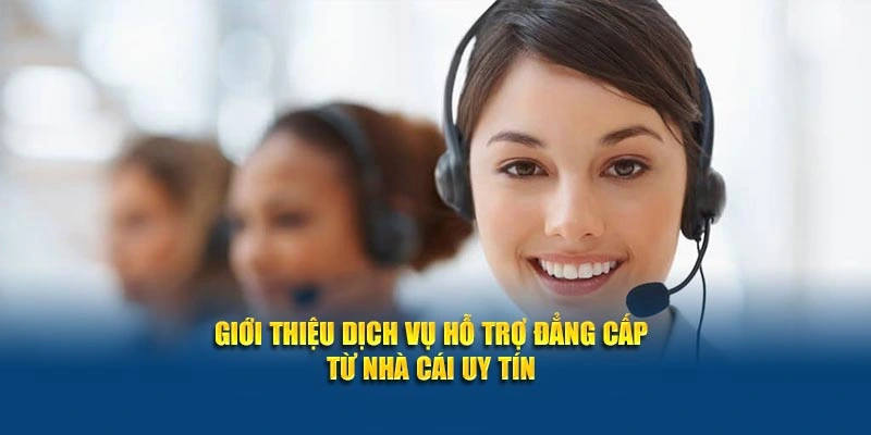 Giới thiệu dịch vụ hỗ trợ đẳng cấp từ nhà cái uy tín